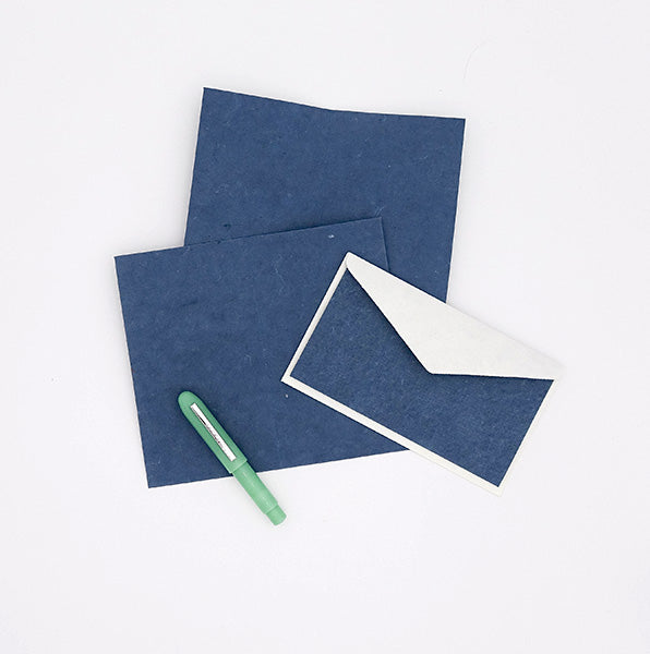 Indigo Dyed Greeting Card Set in Box
